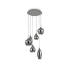 Ideal lux soft sp6 bianco lampada a sospensione d 600 x h min 560 / max 1350 mm Luci & illuminazione Casa & cucina