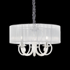 Ideal lux swan sp3 argento lampada a sospensione d 600 x h min 550 / max 1200 mm Luci & illuminazione Casa & cucina