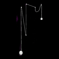 Ideal lux tall sp1 small bianco lampada a sospensione d 60 x h min 305 / max 5780 mm Luci & illuminazione Casa & cucina
