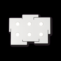 Ideal lux totem pl6 lampada da soffitto l 525 x h 30 x p 710 mm Luci & illuminazione Casa & cucina