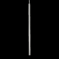Ideal lux ultrathin sp d100 round cromo lampada a sospensione d 30 x h min 1250 / max 3080 Luci & illuminazione Casa & cucina