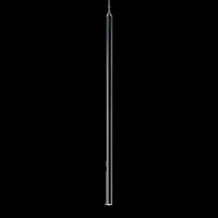 Ideal lux ultrathin sp d100 round nero lampada a sospensione d 30 x h min 1250 / max 3080 Luci & illuminazione Casa & cucina