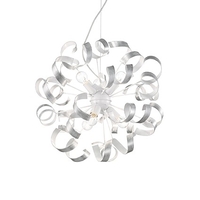Ideal lux vortex sp6 oro lampada a sospensione d 530 x h min 730 / max 1150 mm Luci & illuminazione Casa & cucina