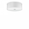Ideal lux woody pl4 bianco lampada da soffitto d 500 x h 180 mm Luci & illuminazione Casa & cucina