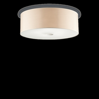 Ideal lux woody pl5 wood lampada da soffitto d 600 x h 200 mm Luci & illuminazione Casa & cucina