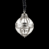 Ideal lux world sp3 cromo lampada a sospensione d 300 x h min 780 / max 1170 mm Luci & illuminazione Casa & cucina