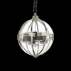 Ideal lux world sp4 cromo lampada a sospensione d 610 x h min 1100 / max 1550 mm Luci & illuminazione Casa & cucina