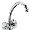 Idro bric miscelatore lavello idro bric 003003 scudetto cromo lucido