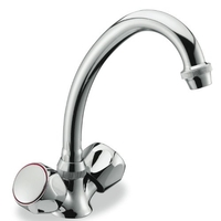 Idro bric miscelatore lavello idro bric 003003 scudetto cromo lucido