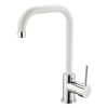 Idro bric miscelatore lavello idro bric florida cromo e bianco Incasso Elettrodomestici
