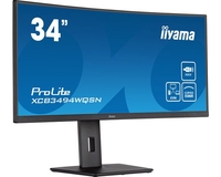 Iiyama 34 ips 21:9 3440x1440 hdmi dp hub usb kvm multime Monitor Informatica
