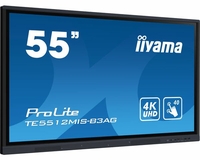Iiyama 55 iiware10, android 11, 8/64gb touch 3840x2160 Monitor digital signage Tv - video - fotografia