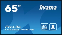 Iiyama 65 3840x2160,  uhd va panel,  haze 25 500cd/m²,  Monitor digital signage Tv - video - fotografia