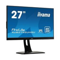Iiyama prolite 27 4k 3840 x 2160 ips black ultra piatto Monitor Informatica