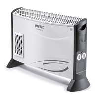 Imetec termoventilatore imetec 4034 eco rapid th1 100 grigio e nero Termoventilatori Climatizzazione