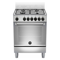 La germania cucina gas la germania amn654exv americana inox inox Cucine a gas Elettrodomestici