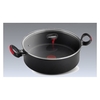 Lagostina tegame lagostina 010248031828 linea rossa con coperchio nero Casalinghi cucina Casa & cucina