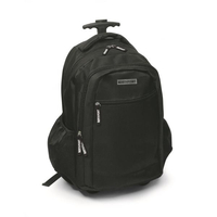 Lebez 60126 zainetto tolley nero 30x48x24 trasparente Ufficio scuola cartoleria Ufficio cancelleria