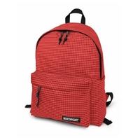 Lebez zaino northpoint quadri rosso Ufficio scuola cartoleria Ufficio cancelleria