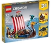 Lego costruzioni lego 31132 creator nave vichinga e jörmungandr Bambini & famiglia Console,  giochi & giocattoli