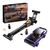 Lego mopar dodge//srt top fuel dragster e 1970 dodge challenger t/a Bambini & famiglia Console,  giochi & giocattoli