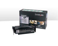 Lexmark 12a8425 toner nero return 12A8425 Materiale di consumo Informatica