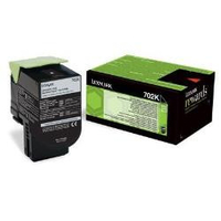 Lexmark 70c20k0 toner nero per cs3x-cs4x-cs5x da 1k 70C20K0 Materiale di consumo Informatica