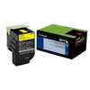 Lexmark 802y 80c20y0 toner y return 1k 80C20Y0 Materiale di consumo Informatica