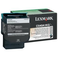 Lexmark c540 c540a1kg toner nero return C540A1KG Materiale di consumo Informatica
