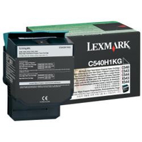 Lexmark c540 c540h1kg toner nero hc retu C540H1KG Materiale di consumo Informatica