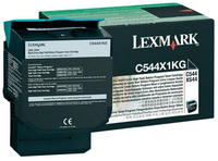 Lexmark c54x, x54x blk rtn 6k cartrige C544X1KG Materiale di consumo Informatica