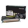 Lexmark c748 c748h1yg toner giallo re hc Materiale di consumo Informatica