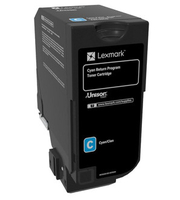 Lexmark cs720, cs/cx725 cyn rtn 3k 74C20C0 Materiale di consumo Informatica