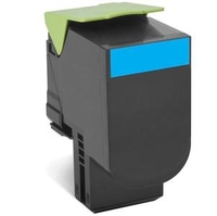 Lexmark cx510 cyn corp 4k cartrige Materiale di consumo Informatica