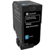 Lexmark cx725 corporate cartridge ad alta resa ciano 16k Materiale di consumo Informatica