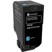 Lexmark cx725 corporate cartridge ad alta resa ciano 16k Materiale di consumo Informatica