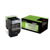 Lexmark toner nero per cx3x cx4x cx5x da 2.5k 80C2SK0 Materiale di consumo Informatica