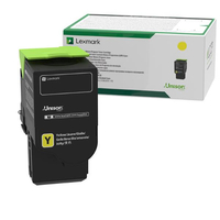 Lexmark toner return giallo 1000 pages Materiale di consumo Informatica