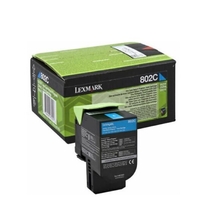 Lexmark toner ciano per cx310 cx410 cx510 da 1k corporate 80C20CE Materiale di consumo Informatica