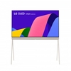 Lg object collection posé lx1,  design con supporto a cavalletto,  retro in tessuto Tv led / oled Tv - video - fotografia