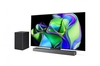 Lg tv 55 oled uhd smart tv wifi 4k dvb-t2 alexa google oled55c31 piede Tv led / oled Tv - video - fotografia