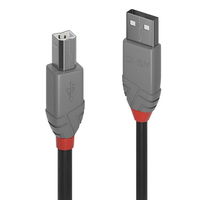 Lindy cavo usb 2.0 tipo a/tipo b nero,  10m CAVO USB 2.0 TIPO A/TIPO B NERO,  10M Cavi - accessori vari Informatica
