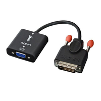 Lindy convertitore da dvi-d a vga converter dvi-d a vga CONVERTITORE DA DVI-D A VGA Monitor Informatica