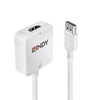 Lindy convertitore da hdmi a displayport 4k