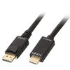 Lindy DP/HDMI 4K30 NERO 0, 5M Cavi - accessori vari Informatica