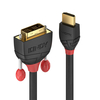 Lindy hdmi/dvi-d nero 0.5m 0 5m cavi audio-video HDMI/DVI-D NERO 0.5M Cavi - accessori vari Informatica