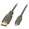 Lindy hdmi/microhdmi high speed grigio 2m HDMI/microHDMI High Speed GRIGIO 2M Cavi - accessori vari Informatica