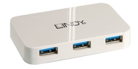 Lindy hub usb 3.0 basic 4 porte Networking Informatica