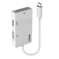 Lindy lindy converter usb 3.1 tipoC a hdmi / dvi / vga Cavi - accessori vari Informatica
