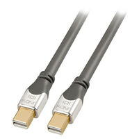 Lindy mini dp grigio 2m cavo displayport cromo cavi audio-video Mini DP GRIGIO 2M Cavi - accessori vari Informatica